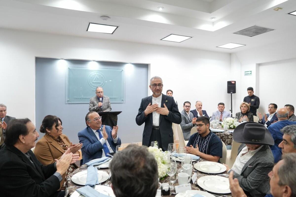 CANACO TIJUANA RECIBIO AL EMBAJADOR DE IRAN EN MEXICO, ABOLFAZL PASANDIDEH
