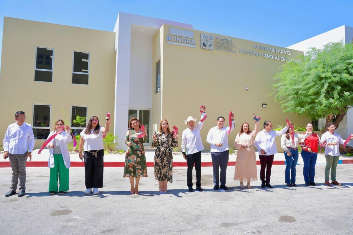 Gobernador Durazo anuncia nuevo albergue para familiares de pacientes foráneos y estudiantes universitarios