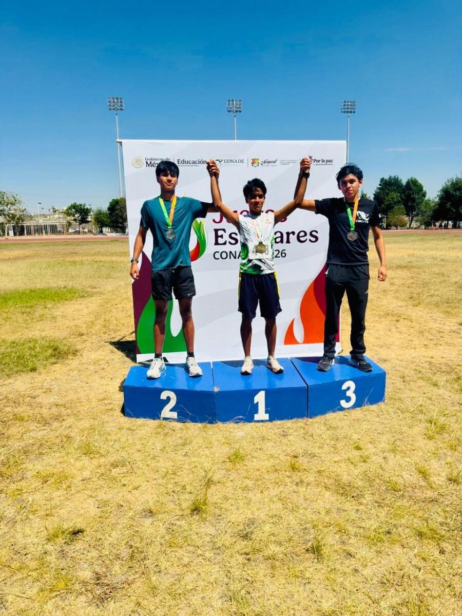 Estudiante de Cecyte Sonora conquista medalla de plata y bronce en los Juegos Deportivos Nacionales