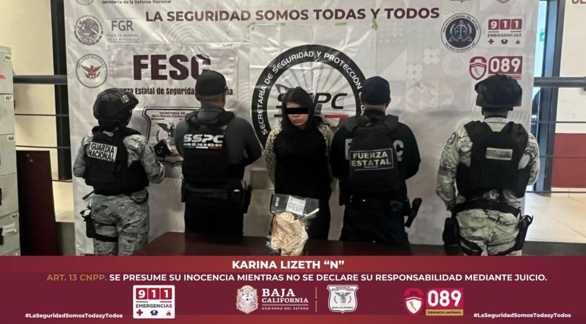 CAPTURA FUERZA ESTATAL A PRESUNTA INTEGRANTE DE CÉLULA DELICTIVA, OCULTABA ARMAS DE FUEGO EN UN MUÑECO DE PELUCHE