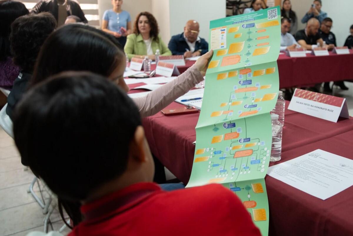 Encabeza Rocío Adame sesión de SIMPINNA y fortalece protección de niñas, niños y adolescentes en Rosarito