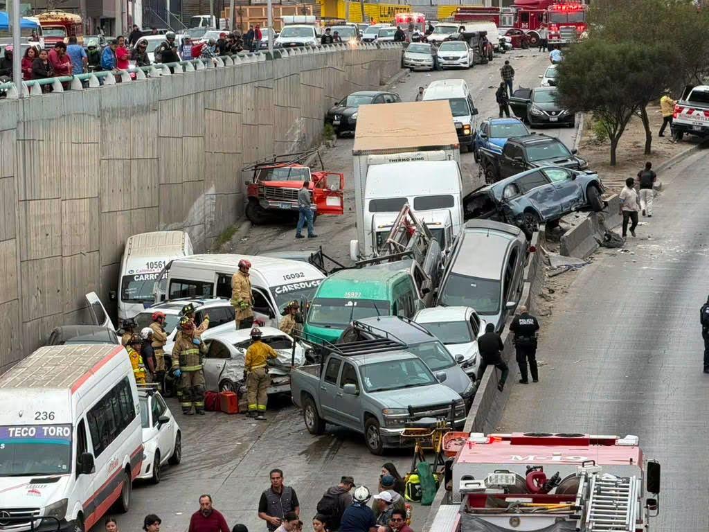 FUERTE ACCIDENTE AUTÓMOVILISTICO ESTA MAÑANA EN ” LA CINCO Y DIEZ”