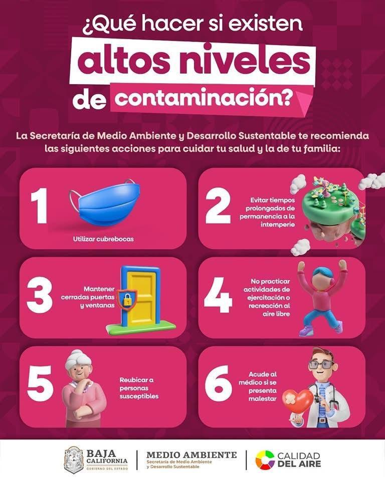ATENCIÓN MEXICALI ESTAS SON LAS POLÍTICAS PÚBLICAS FRENTE A LA ELEVADA CONTAMINACIÓN QUE PRESENTA EL MUNICIPIO CASI A DIARIO