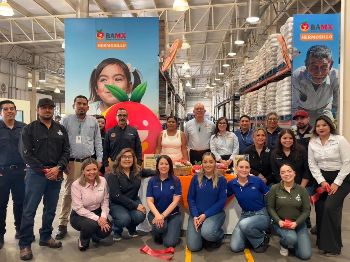 Se unen empresas al Banco de Alimentos de Hermosillo para acopiar hasta 24 toneladas de frijol y apoyar a miles de familias