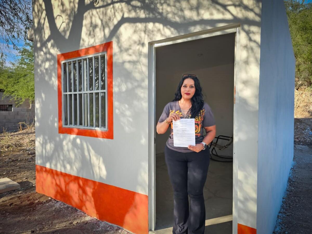 Familias de Cumpas reciben patrimonio habitacional a través del Gobierno de Sonora
