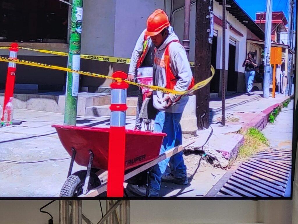 ANUNCIA ROMAN COTA ARREGLO DE BALQUETAS SE ATENDERÁ ZONA CÉNTRICA DE LA CIUDAD