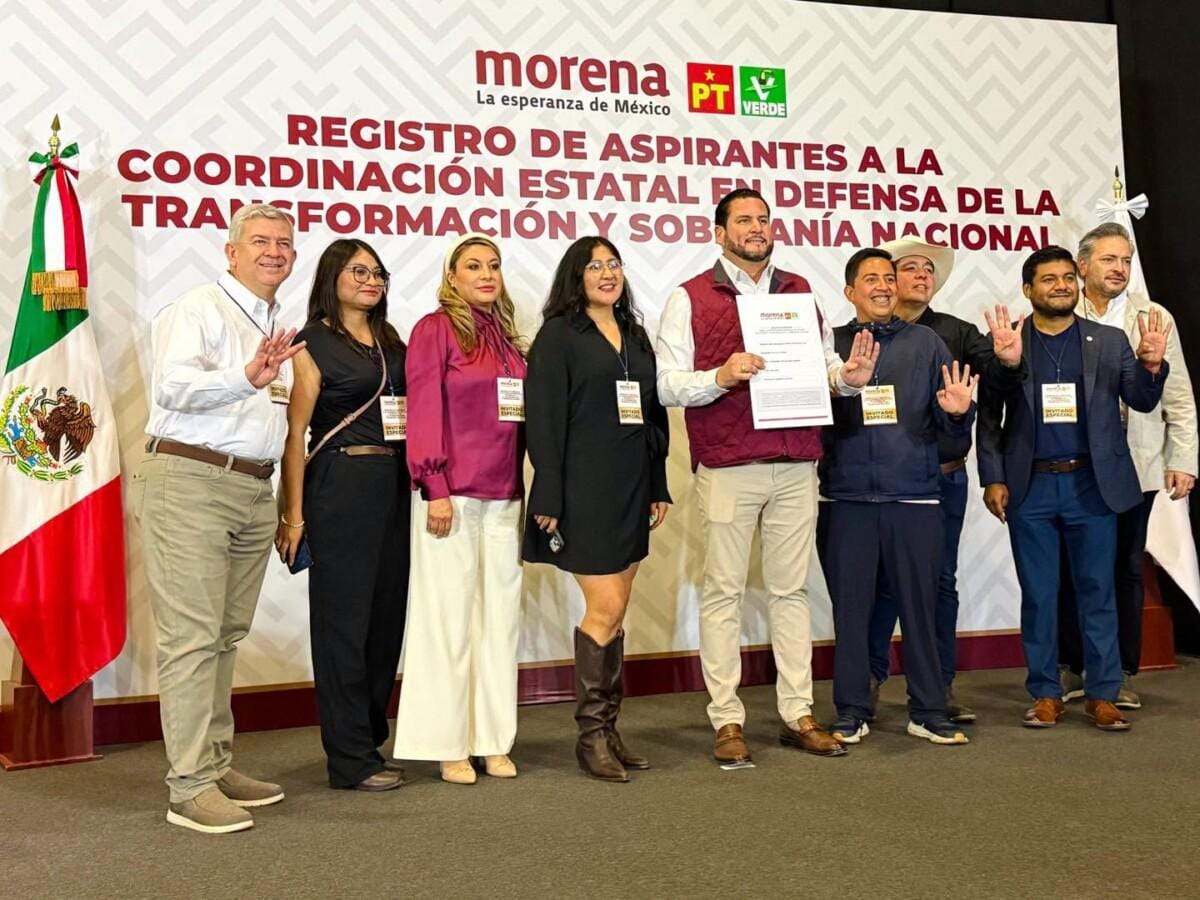 ISMAEL BURGUEÑO RUIZ, COMPITE FUERTEMENTE  POR LA COORDINACIÓN ESTATAL DE LA DEFENSA DE LA TRANSFORMACIÓN EN BAJA CALIFORNIA