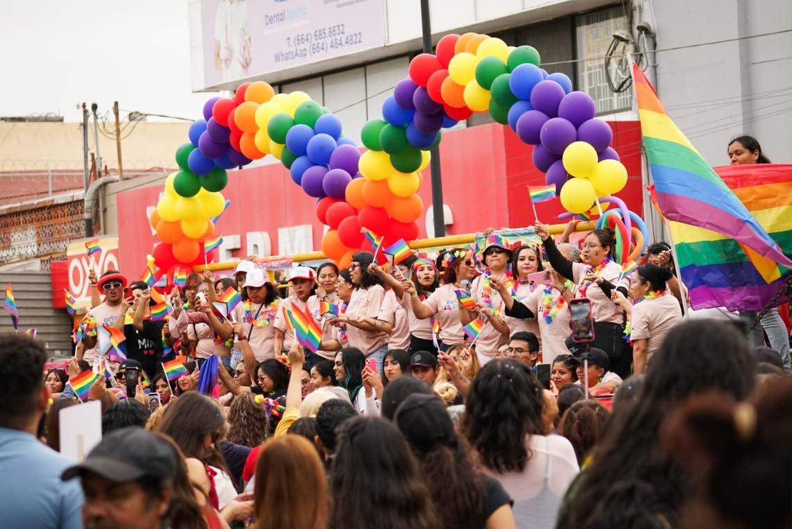 EXITOSA MARCHA DEL ORGULLO GEY EN TIJUANA