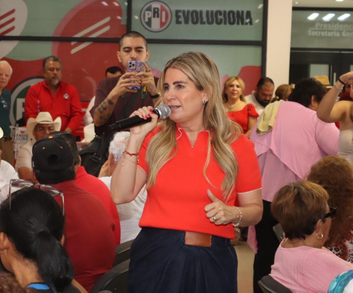 Sonorenses merecen certeza y transparencia de sus autoridades: Lupita Soto Presidenta del PRI