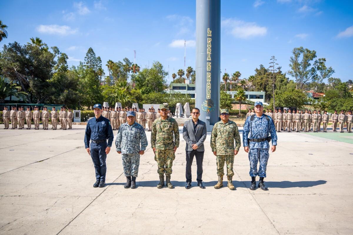 Acude Abdiel Gutiérrez Coronado a la ceremonia de bienvenida al personal de soldados del Servicio Militar Nacional