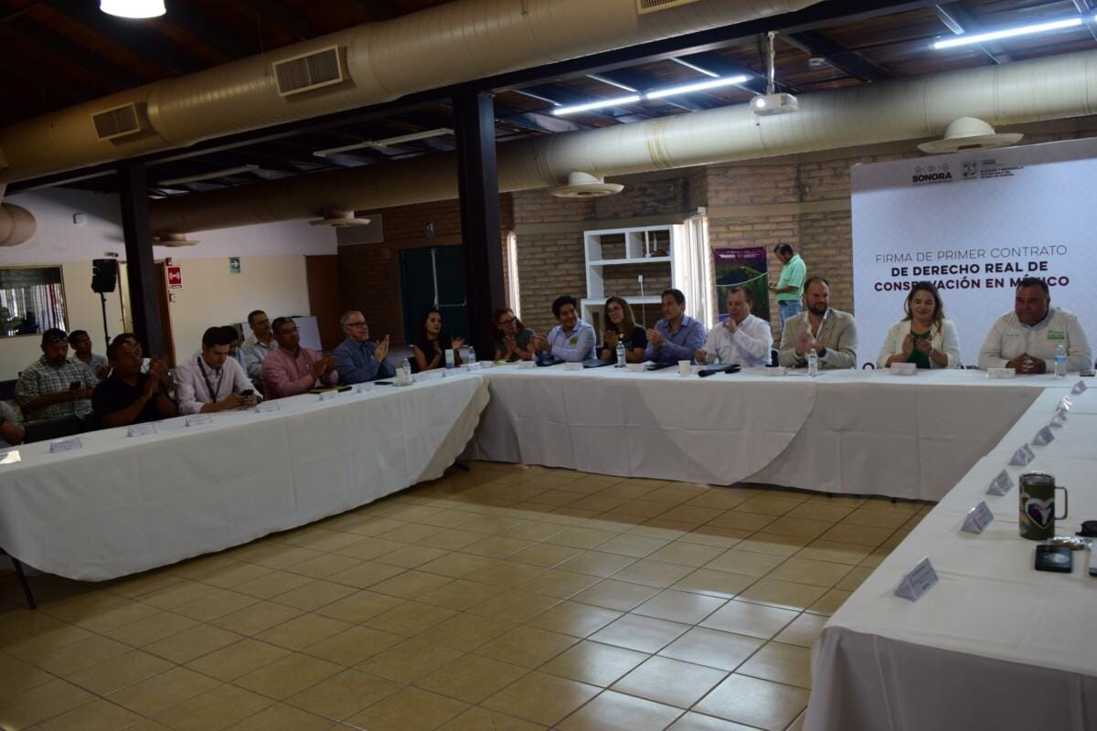 Gobierno de Sonora impulsa la conservación voluntaria del capital natural