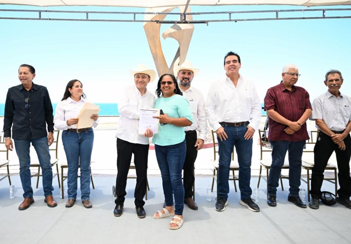 Gobernador Durazo resuelve demanda de agua en Puerto Peñasco con entrega de planta tratadora
