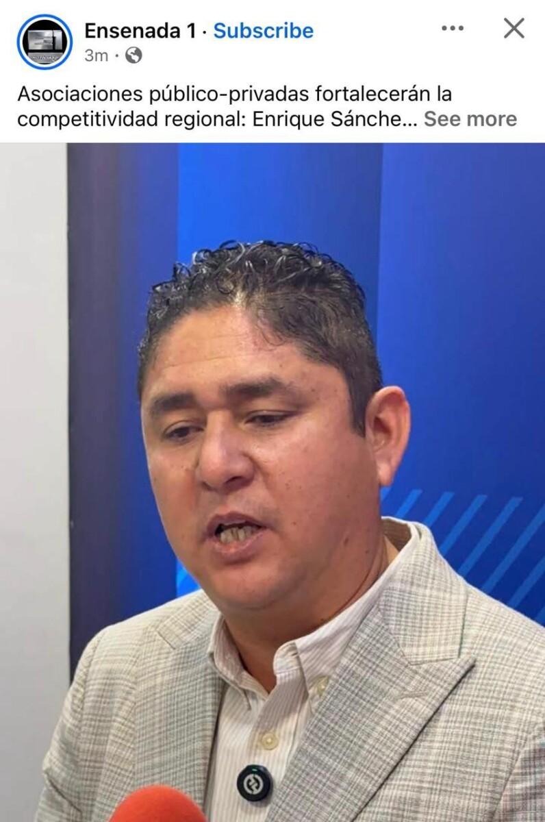*Asociaciones público-privadas fortalecerán la competitividad regional: Enrique Sánchez*