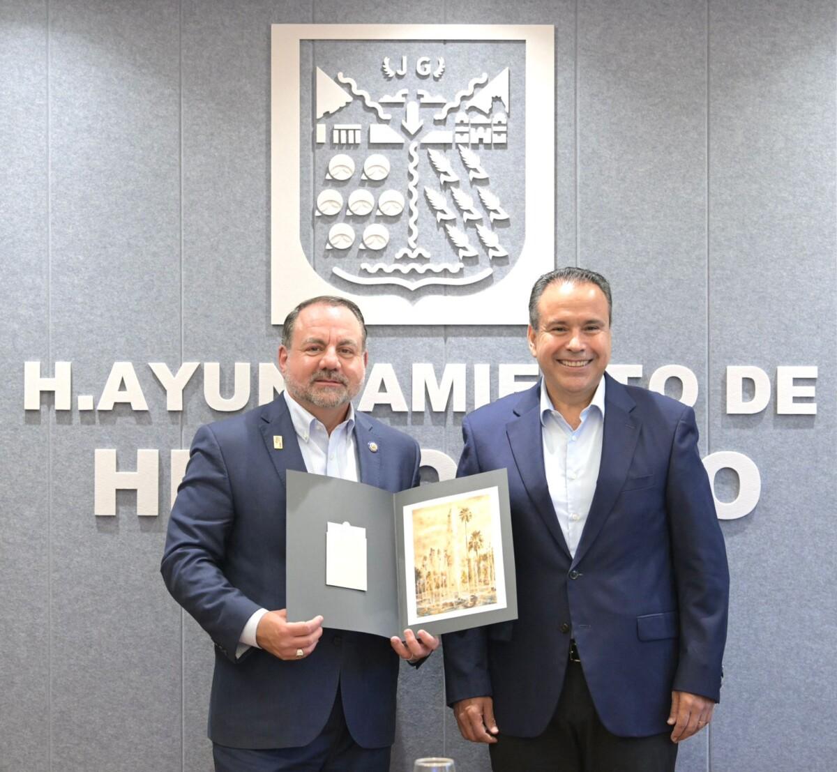 Establece Toño Astiazarán vínculos de cooperación con Yuma, Arizona para el desarrollo de ambas ciudades