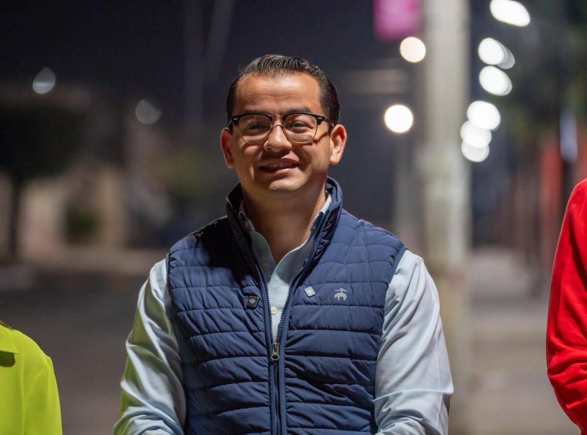 REALIZÓ ALCALDE ABDIEL GUTIÉRREZ CORONADO SUPERVISIÓN DE SENDERO SEGURO EN EL CEBETIS 237