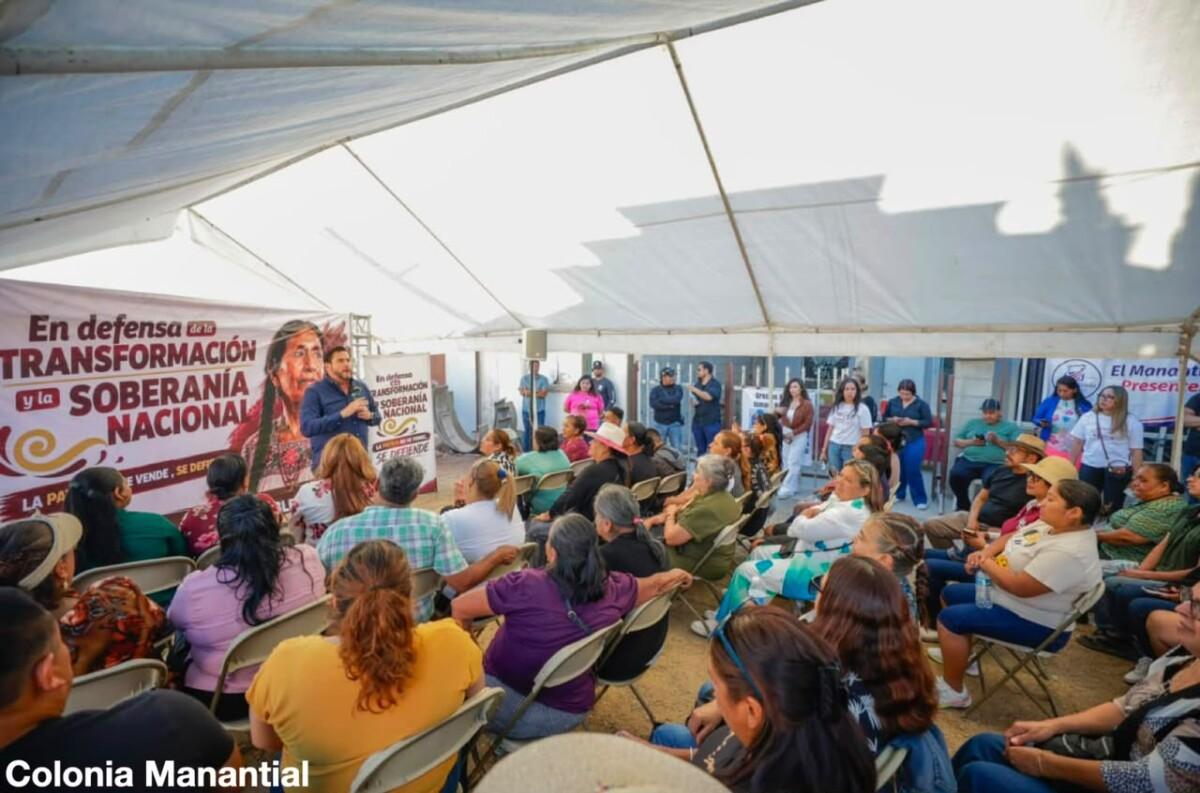 Ismael Burgueño recorre Tijuana con asamblea informativas de Morena