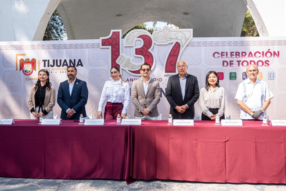 Preside Abdiel Gutiérrez Coronado Acto Cívico por el 137 Aniversario de la Fundación de Tijuana
