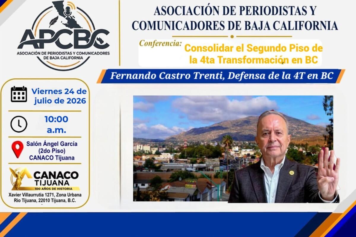 “EL DIABLO” ESTARÁ MAÑANA CON LOS INTEGRANTES DE LA ASOCIACIÓN DE PERIODISTAS Y COMUNICADRES DE BAJA CALIFORNIA