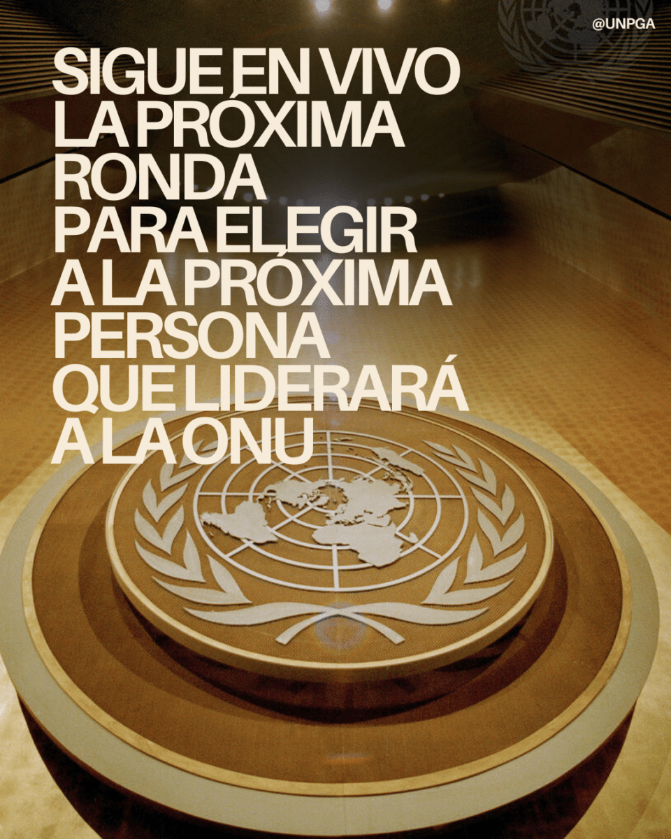 Diálogo abierto de la ONU: El/la próximo/a Secretario/a General,