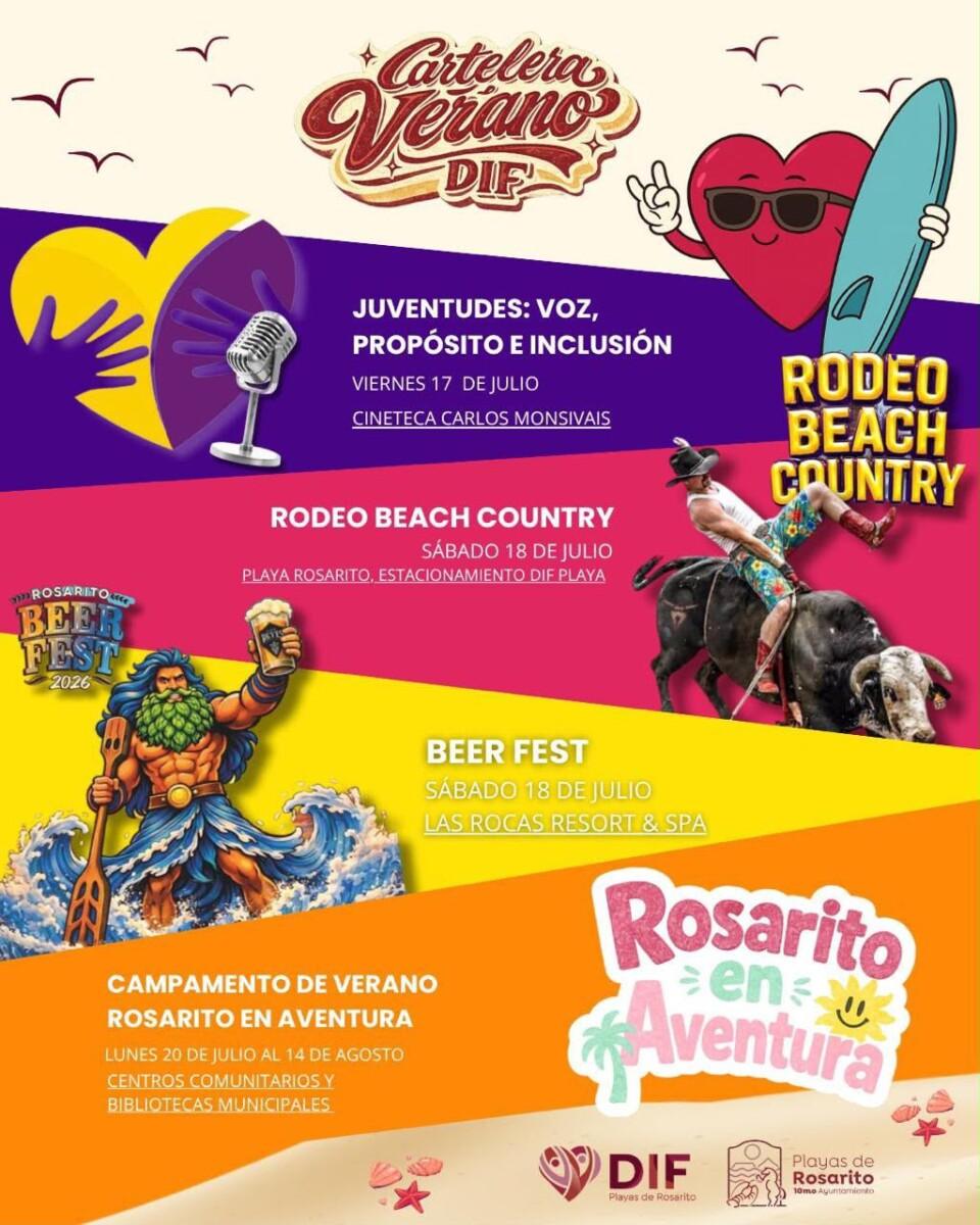 Gobierno Municipal invita a disfrutar la Cartelera de Verano DIF 2026 con actividades para toda la familia