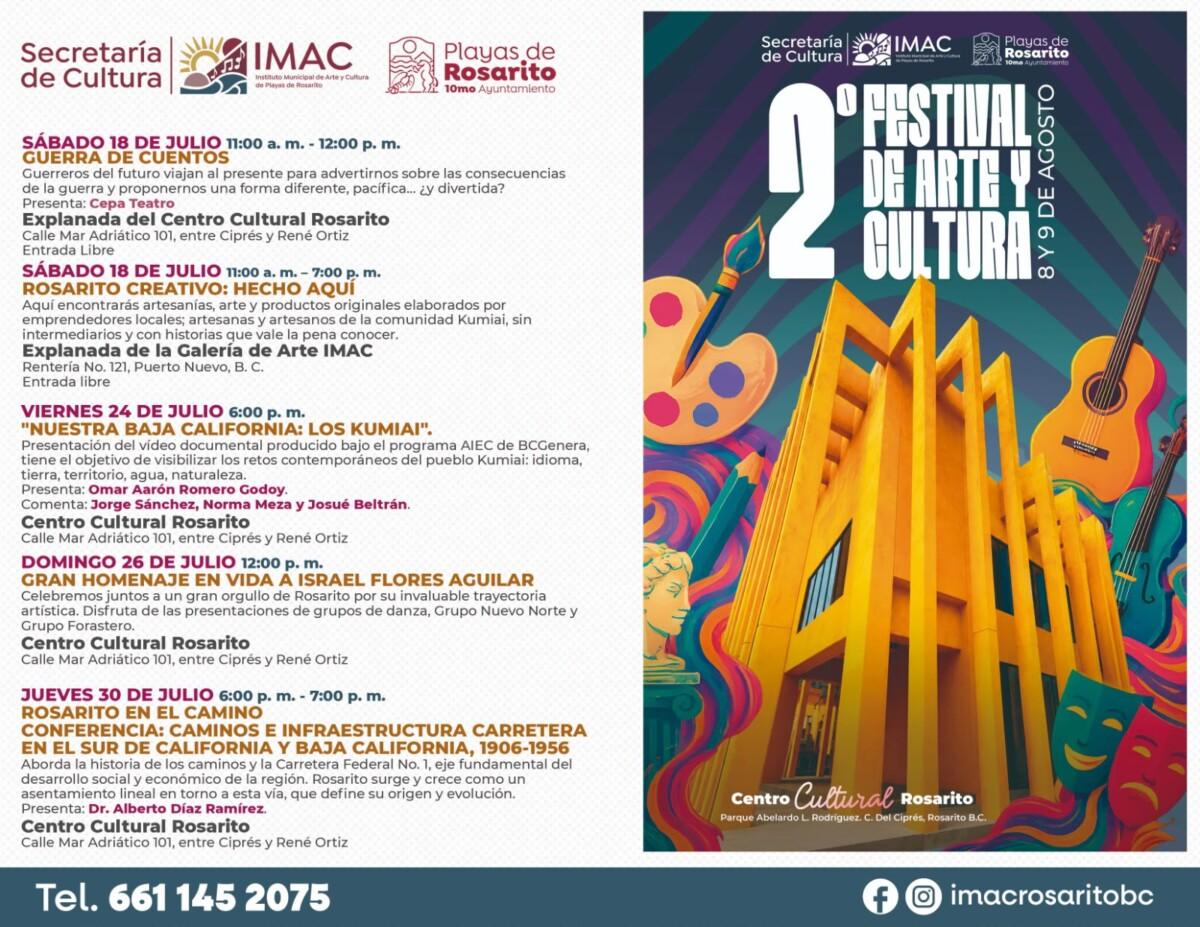 Gobierno Municipal invita a continuar disfrutando las actividades de la agenda artística del mes de julio