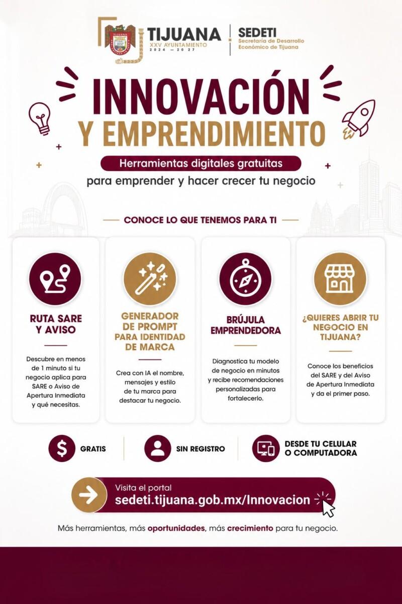 Impulsa Gobierno Municipal herramientas digitales para fortalecer el emprendimiento en Tijuana