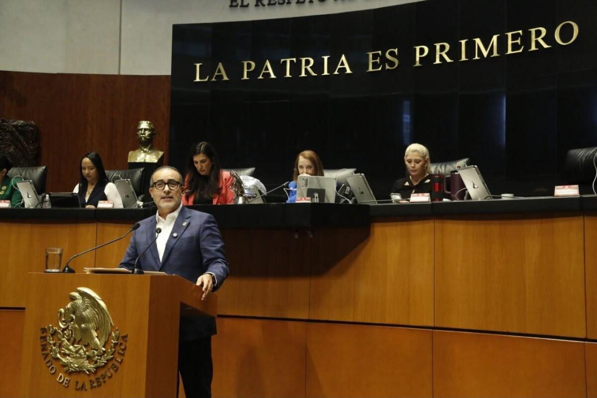 DENUNCIA EL SENADOR MAX GARCIA QUE LOS GOBIERNOS DE MORENA QUIEREN DAR UN GOLPE MORTAL A LA LIBERTAD DE EXPRESION EN MEXICO