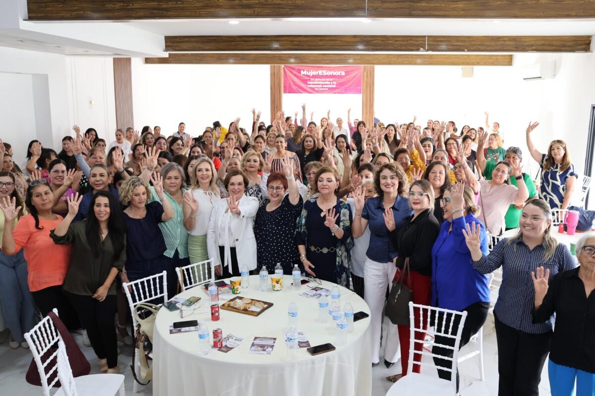 Las mujeres de Caborca construyen una agenda para fortalecer la siguiente etapa de la transformación