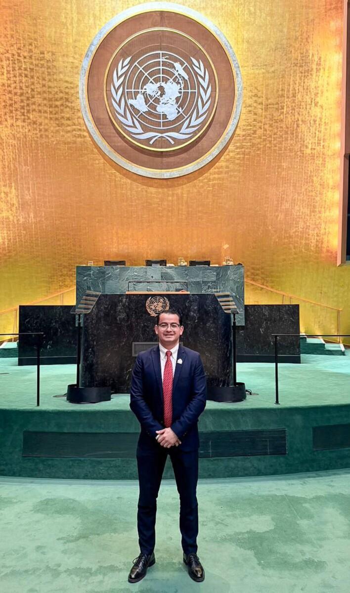 Participa Abdiel Gutiérrez Coronado en Foro Político de Alto Nivel sobre Desarrollo Sostenible en la ONU