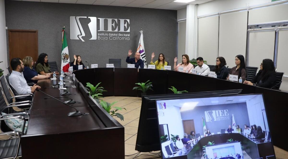 CELEBRA JUNTA GENERAL EJECUTIVA DEL IEEBC SU 7ª SESIÓN ORDINARIA