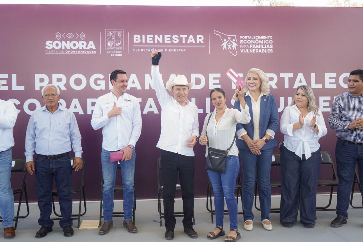 “Hoy cumplimos con un depósito más para más de 16 mil familias sonorenses”: Fernando Rojo