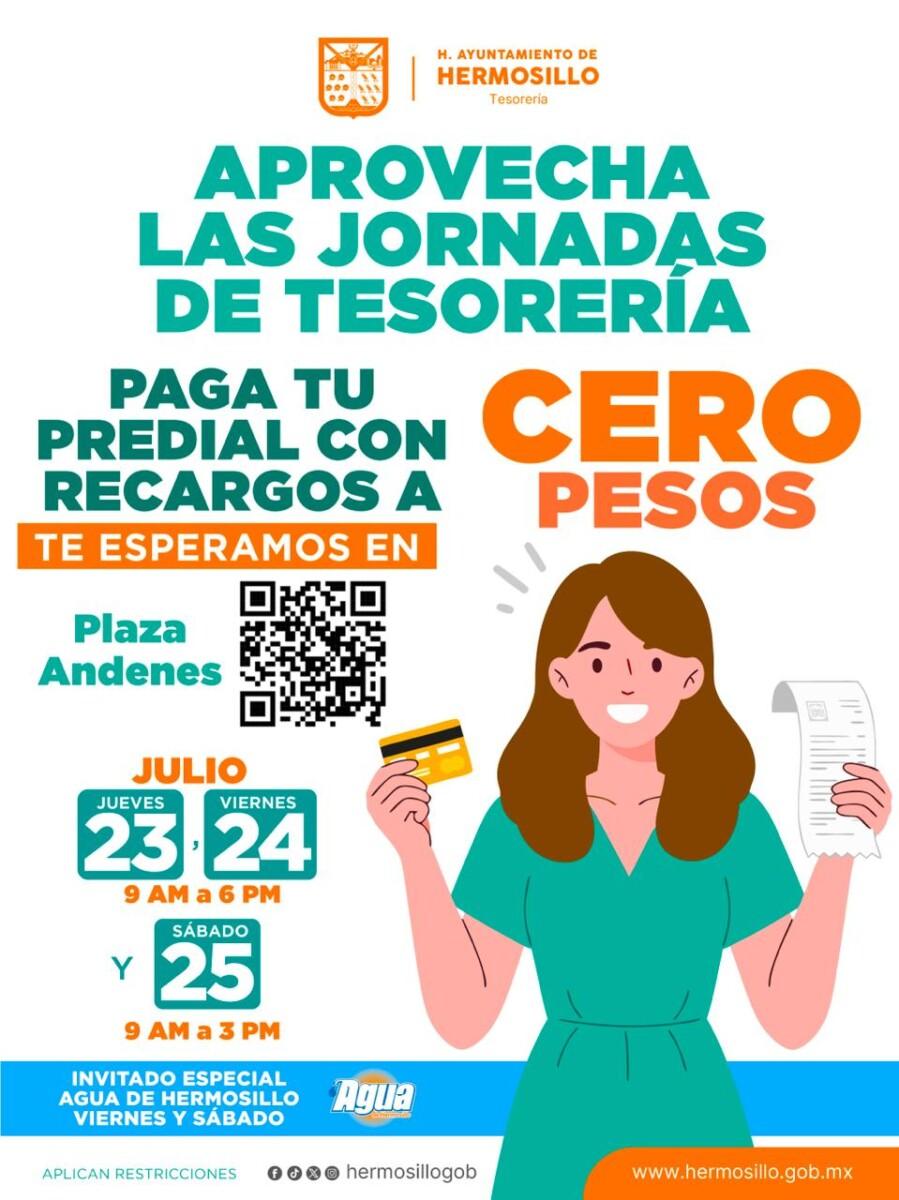 Tendrán contribuyentes nueva oportunidad para pagar predial con recargos a Cero Pesos