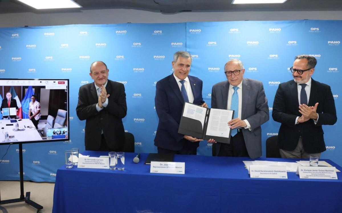 Secretaría de Salud y OPS firman la Estrategia de Cooperación de País con México 2026- 2030 para fortalecer la salud pública 