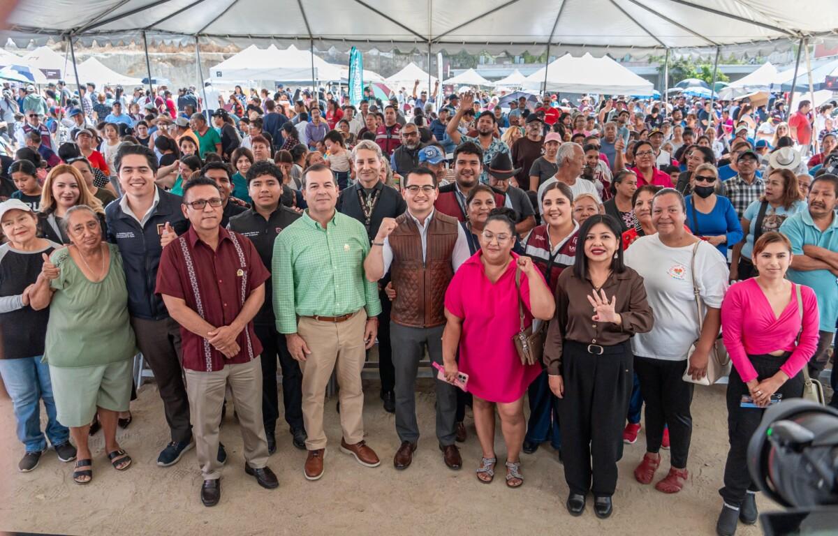 ENCABEZA ALCALDE ABDIEL GUTIÉRREZ LA “JORNADA DEL PUEBLO”EN LA DELEGACIÓN SÁNCHEZ TABOADA