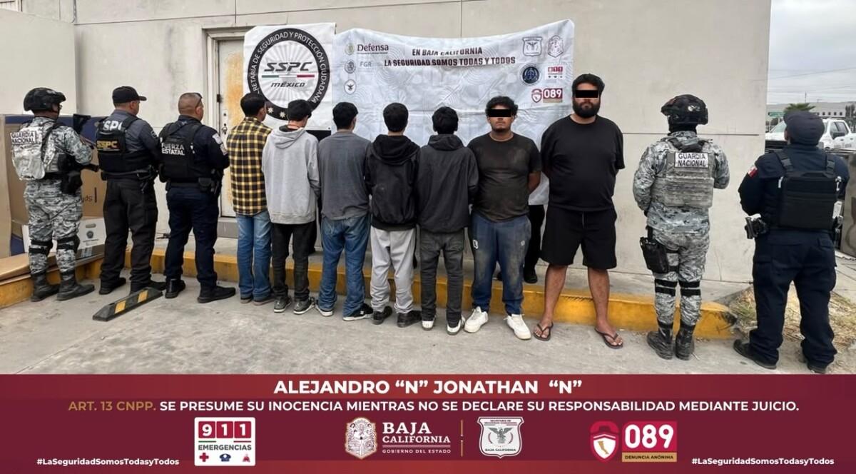 RESCATAN FUERZAS DE COORDINACIÓN A PERSONA SECUESTRADA HAY SIETE DETENIDOS