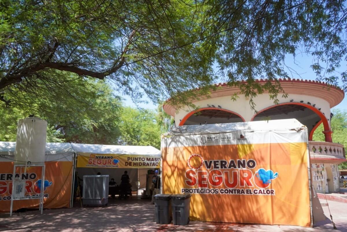 MÁS DE 10 MIL PERSONAS PROTEGIDAS CONTRA EL CALOR EN RUTAS Y PUNTOS DE HIDRATACIÓN DEL ESTADO