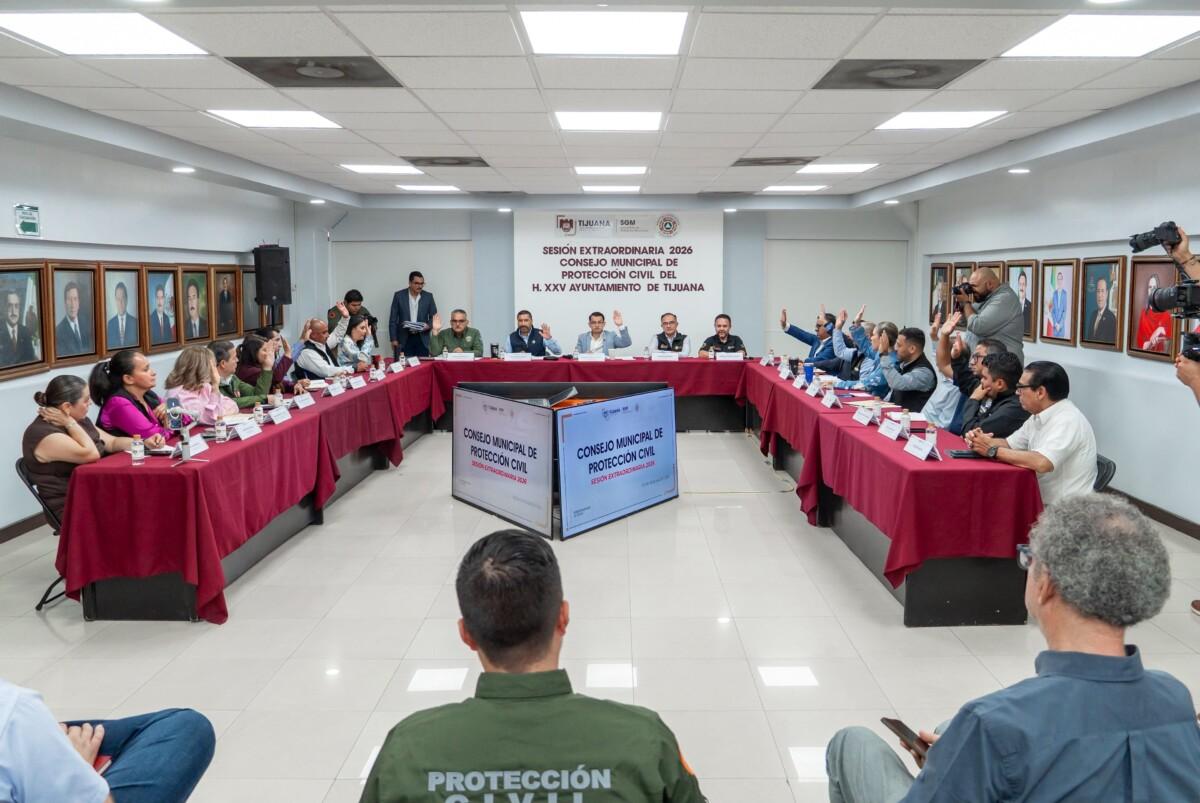 Encabeza Abdiel Gutiérrez sesión del Consejo Municipal de Protección Civil
