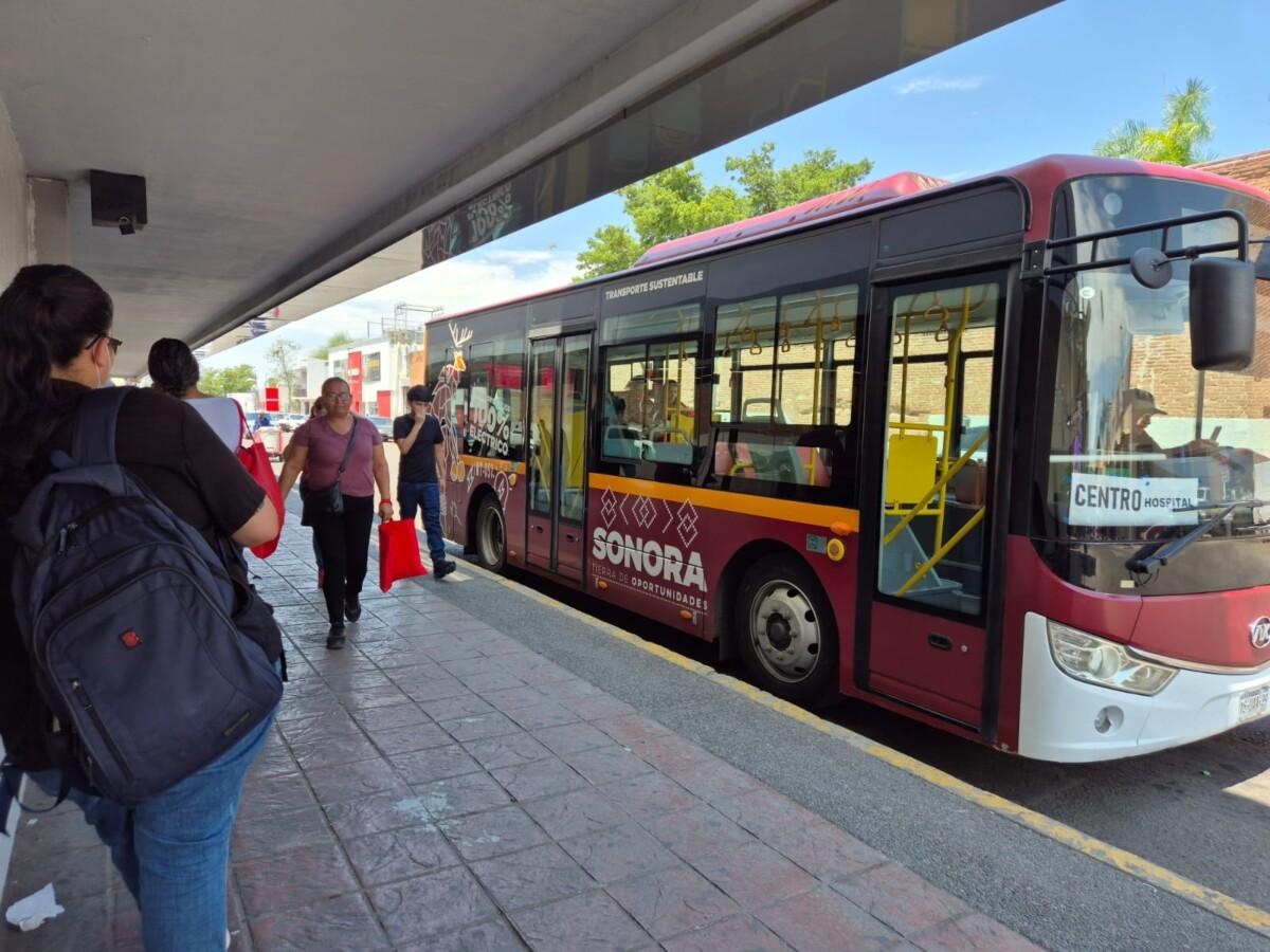 Incrementa Gobierno de Sonora el servicio de transporte público con regreso a clases de la Unison