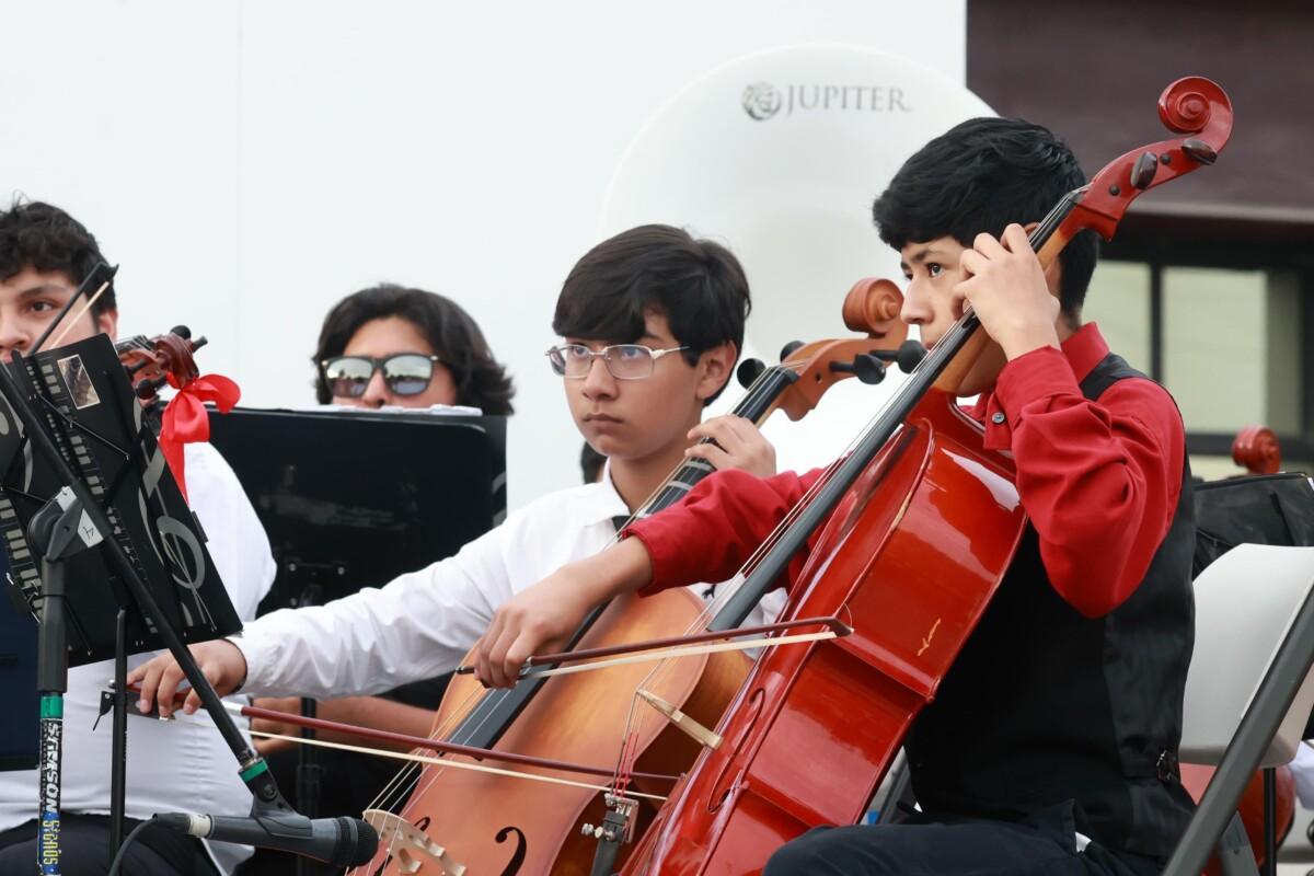 Asistió alcalde Abdiel Gutiérrez Coronado a Festival de Orquesta Infantil y Juvenil