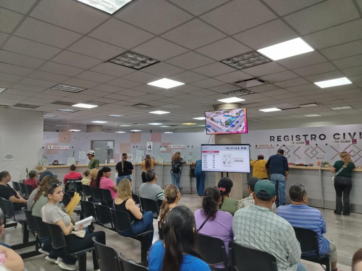 Gobierno de Sonora facilita la corrección gratuita de actas en beneficio de la ciudadanía
