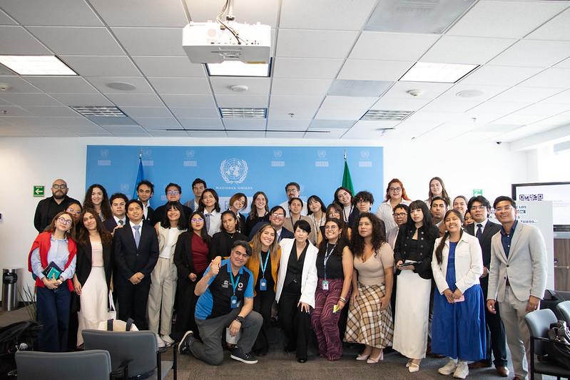 ONU e INEGI trabajan con jóvenes de México para fortalecer uso crítico de datos estadísticos y geográficos para la participación ciudadana