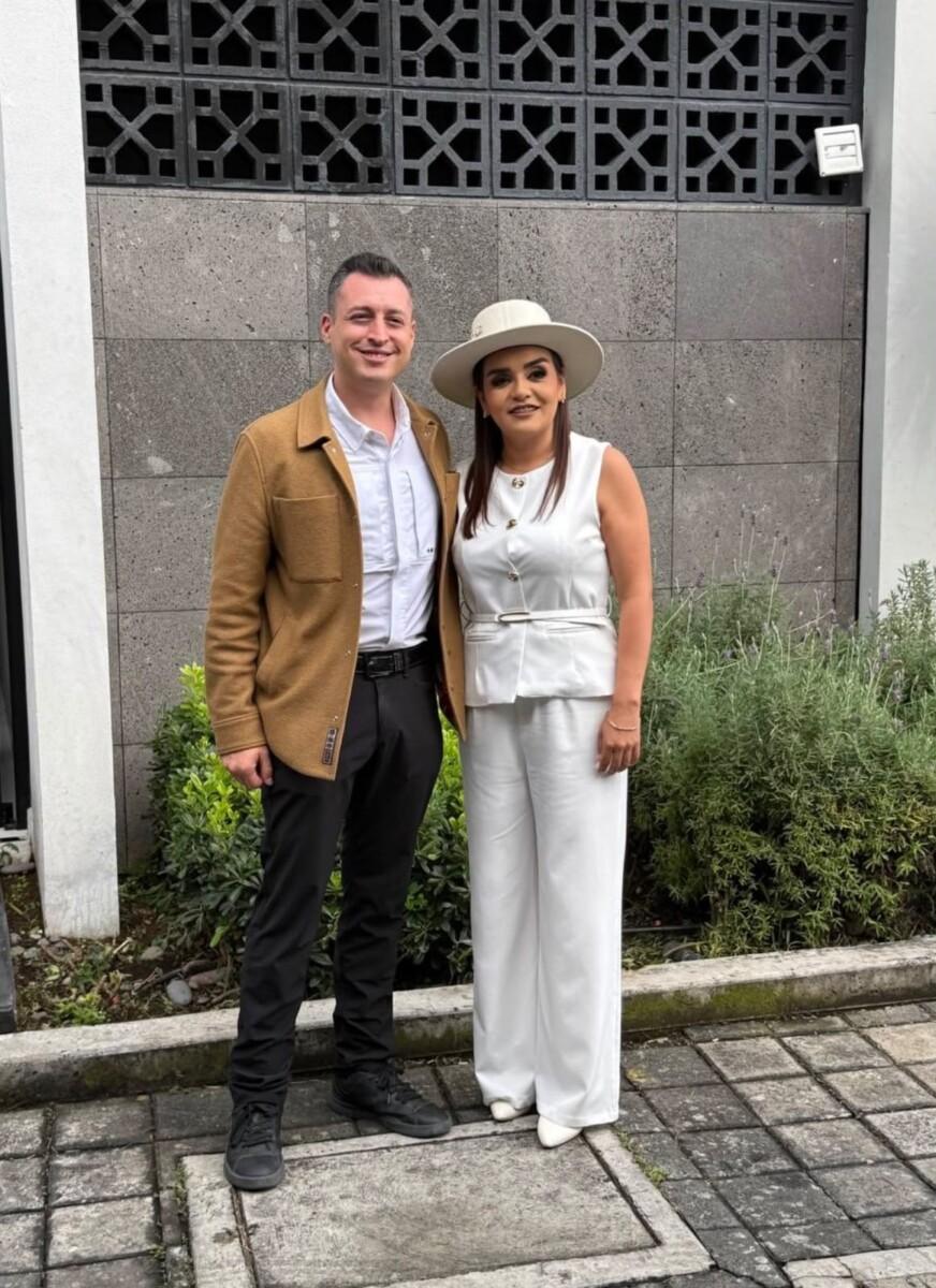 GRECIA QUIROZ AGRADECE A LUIS DONALDO COLOSIO RIOJAS POR ESTAR PRESENTE EN SU INFORME DE GOBIERNO