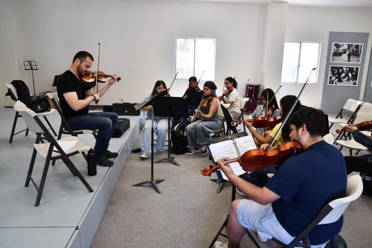 IMPULSA XXV AYUNTAMIENTO DE TIJUANA CURSO INTENSIVO PARA ORQUESTAS EN LA ZONA ESTE