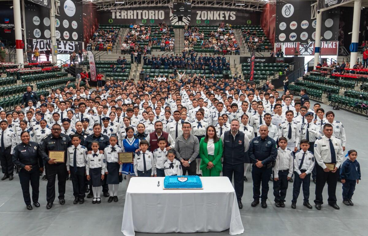 Encabeza alcalde Abdiel Gutiérrez el 66 Aniversario de la Policía Juvenil de Tijuana