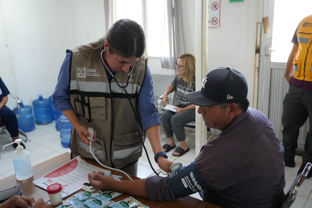 Mantiene Salud Sonora seguimiento y atención directa a pobladores del ejido Cuauhtémoc, en Naco