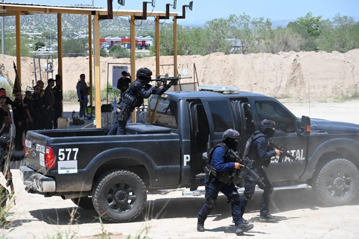 Fortalece SSPC Sonora profesionalización de Fuerzas Especiales con demostración operativa y ceremonia académica