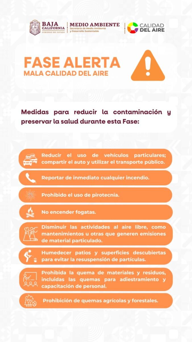 La Secretaría de Medio Ambiente emite recomendaciones para proteger la salud de las familias