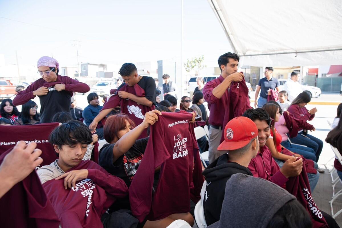 140 jóvenes de Rosarito se suman a programa de prevención y participación comunitaria
