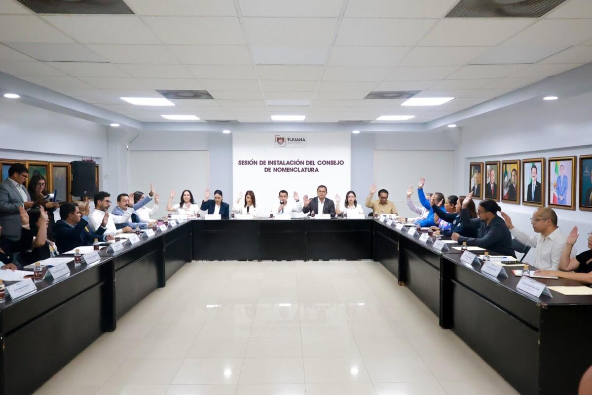 Instala Gobierno Municipal Consejo de Nomenclatura para el Municipio de Tijuana