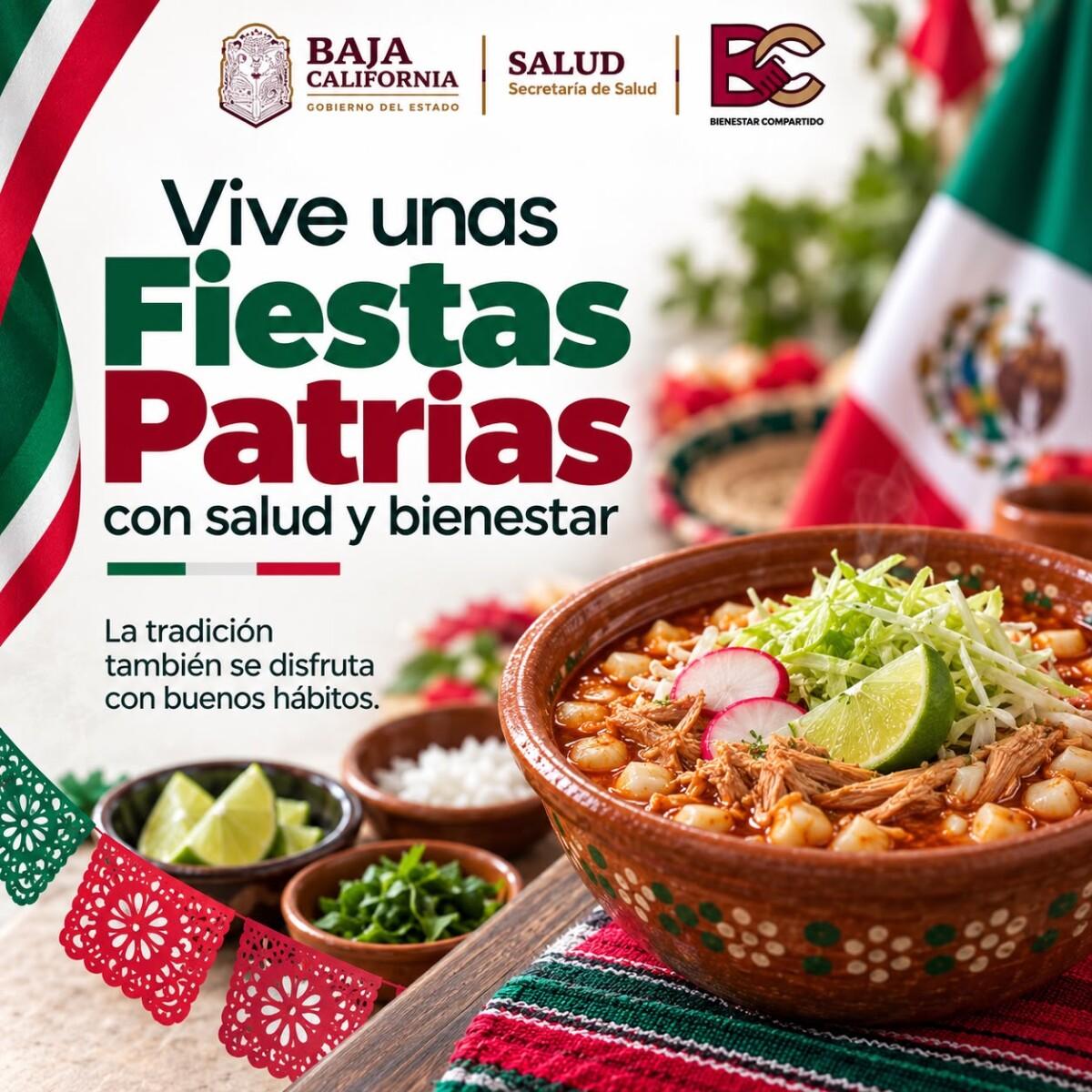 DURANTE EL MES PATRIO SE PREVIENE LA OBESIDAD EN BAJA CALIFORNIA